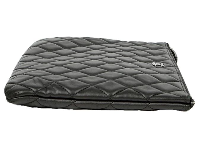 Chanel Classic New Medium Clutch Schwarz - Ansicht 5