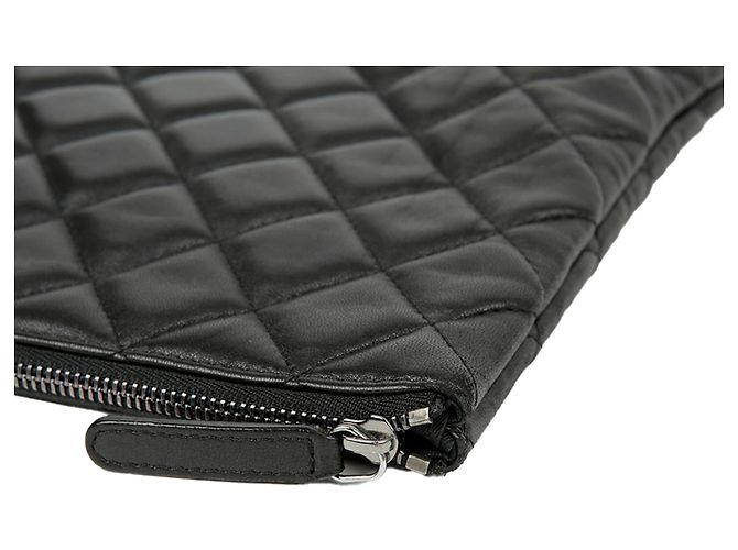 Chanel Classic New Medium Clutch Schwarz - Ansicht 9