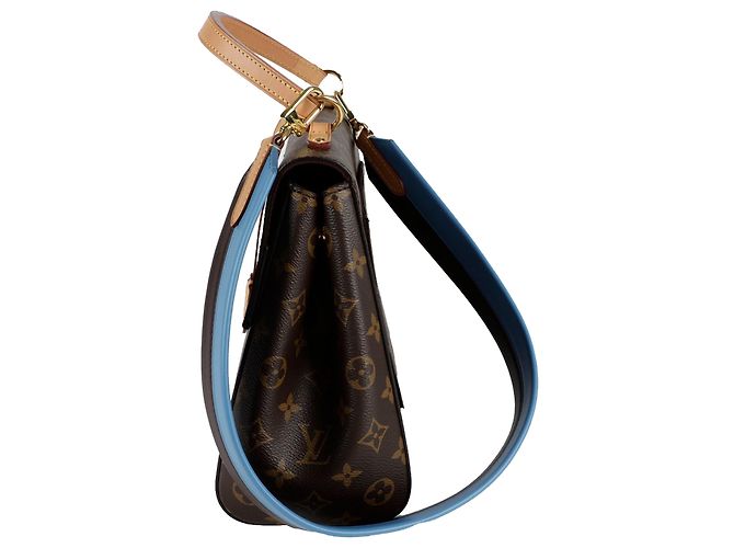 Louis Vuitton Borsa a Spalla Cluny Mm Tote Marrone - vista 3