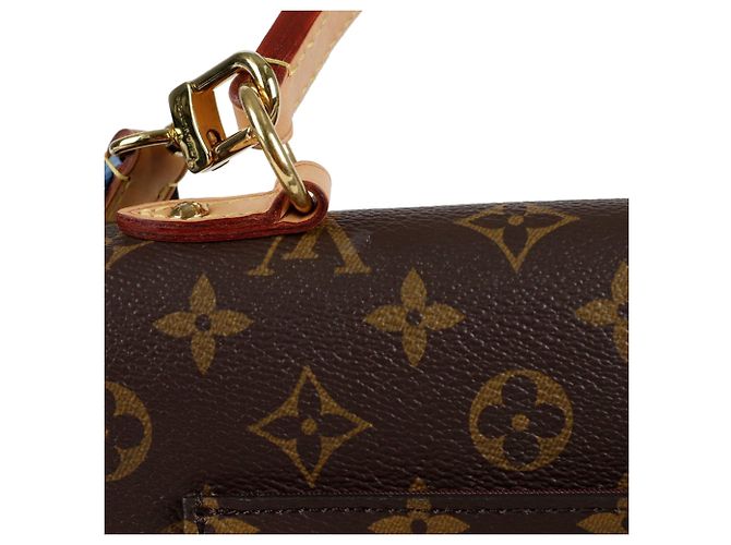 Louis Vuitton Borsa a Spalla Cluny Mm Tote Marrone - vista 5