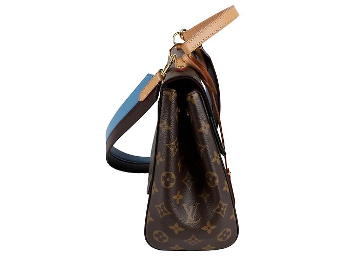 Louis Vuitton Borsa a Spalla Cluny Mm Tote Marrone - vista 6