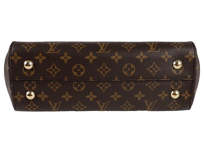 Louis Vuitton Borsa a Spalla Cluny Mm Tote Marrone - vista 7