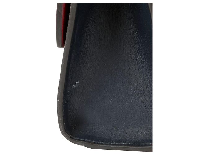 Gucci Piccola borsa a tracolla e crossbody con catena e chiusura a palette Rosso - vista 7