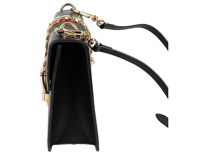 Gucci Piccola borsa a tracolla Silvie Vista Nero - vista 3