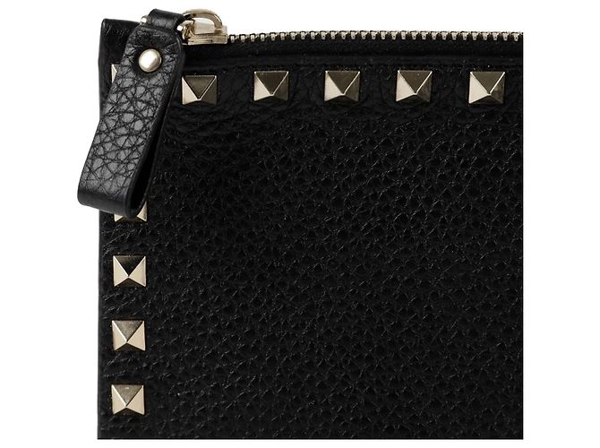 Valentino Garavani Clutch Lockstart Nero - vista 2