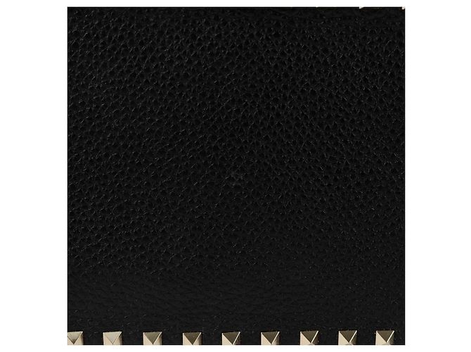 Valentino Garavani Clutch Lockstart Nero - vista 3