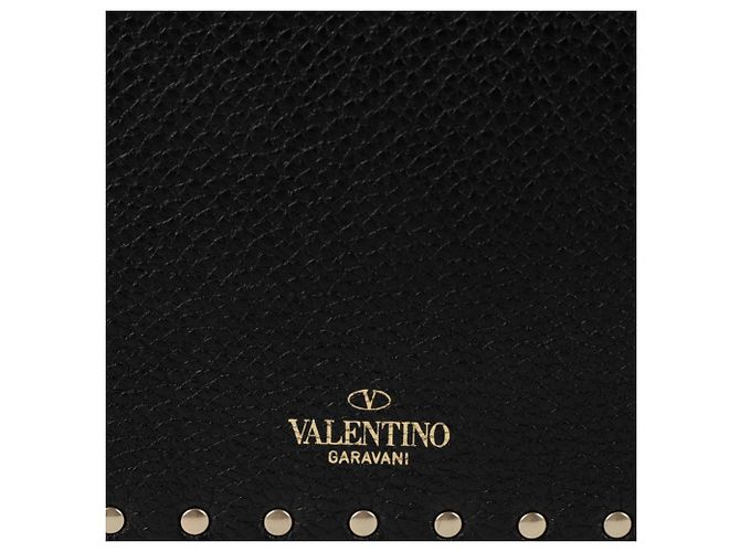 Valentino Garavani Clutch Lockstart Nero - vista 5