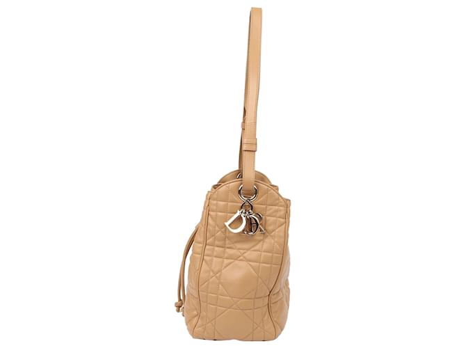 Dior Borsa a tracolla Hobo Motion Medium D'oro Metallico - vista 4