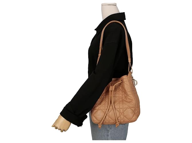 Dior Borsa a tracolla Hobo Motion Medium D'oro Metallico - vista 9