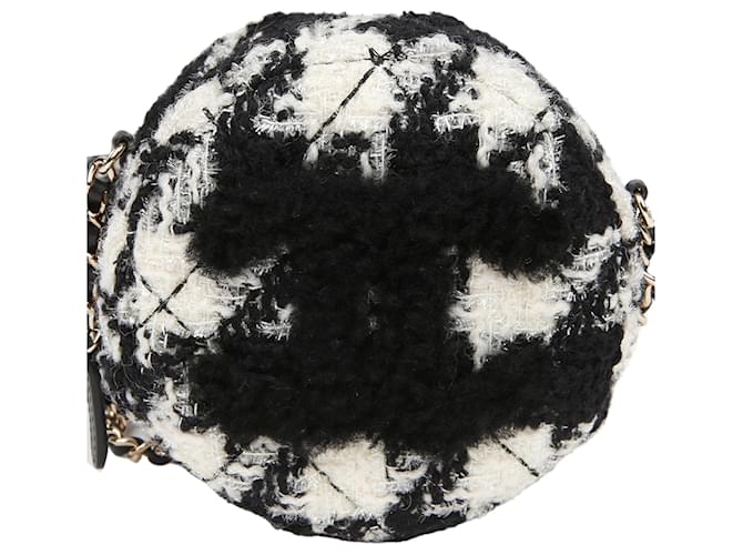 Chanel Mini borsa a tracolla Double Duo Nero - vista 3