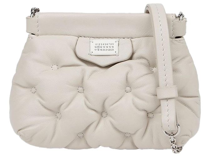 Maison Martin Margiela Borsa a tracolla e crossbody Glam Slam Classic Baby Grigio - vista 2