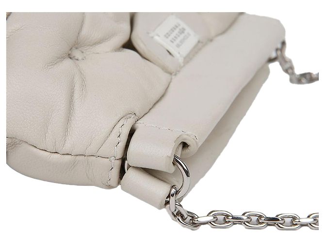 Maison Martin Margiela Borsa a tracolla e crossbody Glam Slam Classic Baby Grigio - vista 6