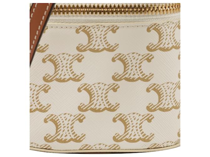Céline Mini Borsa Tote Vanity a Spalla Bianco - vista 2