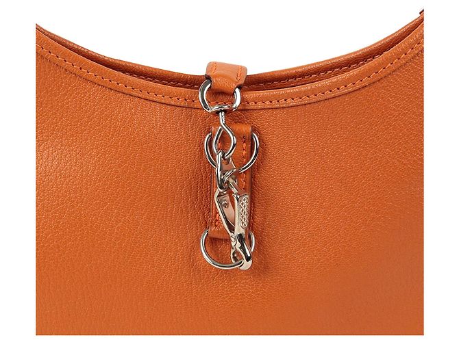 Hermès Bolsa de Ombro Trim Laranja - vista 2