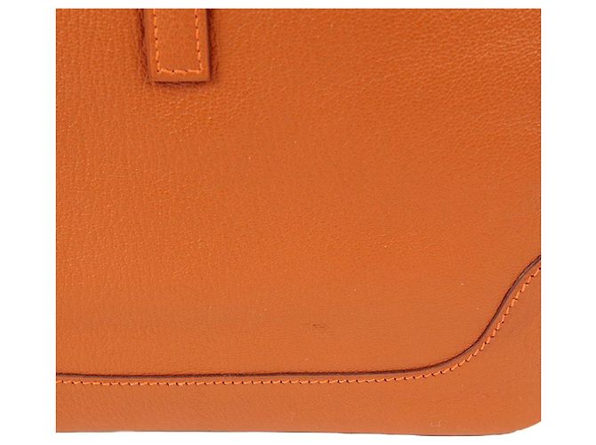 Hermès Bolsa de Ombro Trim Laranja - vista 4
