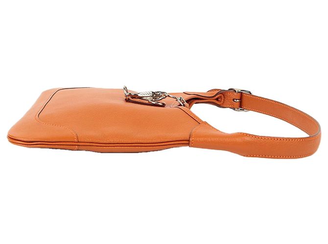 Hermès Bolsa de Ombro Trim Laranja - vista 5