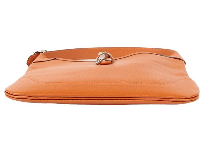 Hermès Bolsa de Ombro Trim Laranja - vista 6