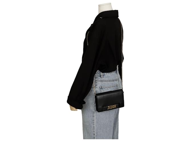 Dior Borsa clutch con catena e a tracolla Nero - vista 10