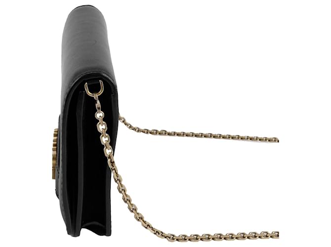 Dior Borsa clutch con catena e a tracolla Nero - vista 3