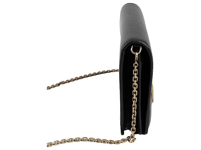 Dior Borsa clutch con catena e a tracolla Nero - vista 5