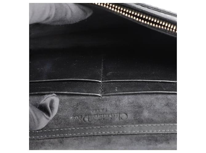 Dior Borsa clutch con catena e a tracolla Nero - vista 9