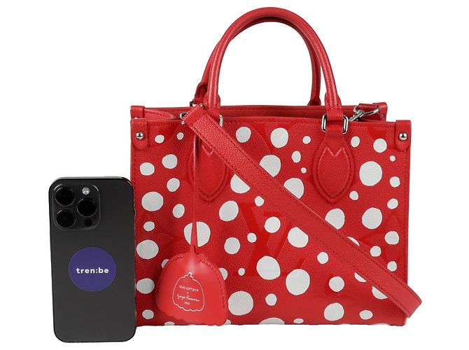 Louis Vuitton Bolsa de ombro tote Lv Yk Onthego Pm Vermelho - vista 9
