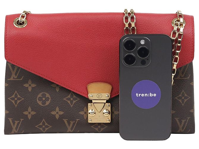 Louis Vuitton Borsa a tracolla e crossbody Palais Chain Marrone - vista 5
