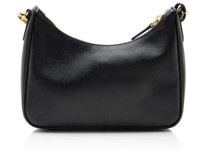 Prada Saffiano Re-Edition 2005 Crossbody Nero - vista 3