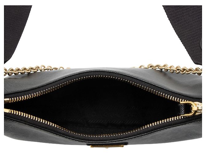 Prada Saffiano Re-Edition 2005 Crossbody Nero - vista 6