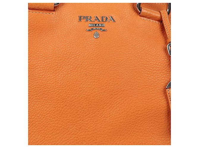 Prada Borsa tote a spalla Arancione - vista 2