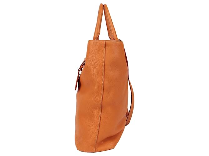 Prada Borsa tote a spalla Arancione - vista 5