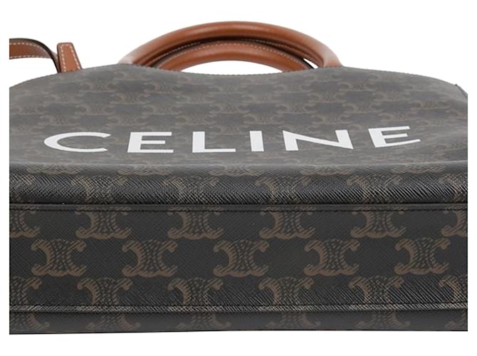 Céline Borsa Cabas Small Tote a Spalla Bianco - vista 6