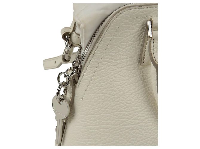Maison Martin Margiela Mini bolso tote de hombro Blanco - vista 6