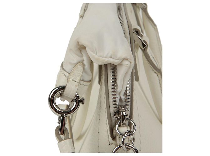 Maison Martin Margiela Mini bolso tote de hombro Blanco - vista 8