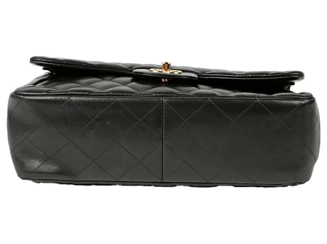 Chanel Borsa a tracolla con patta classica Large Nero - vista 9