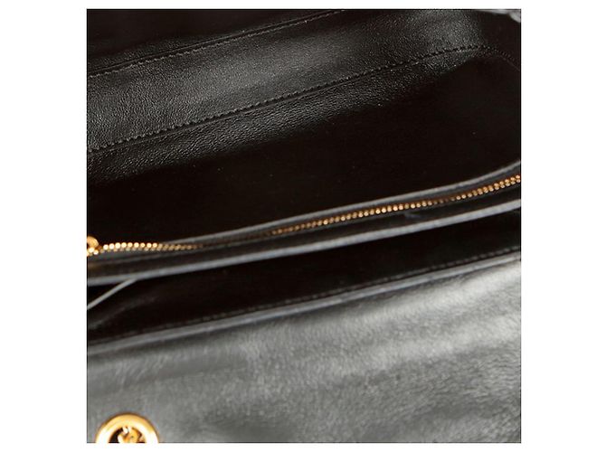 Céline Borsa a tracolla trapuntata media Nero - vista 10
