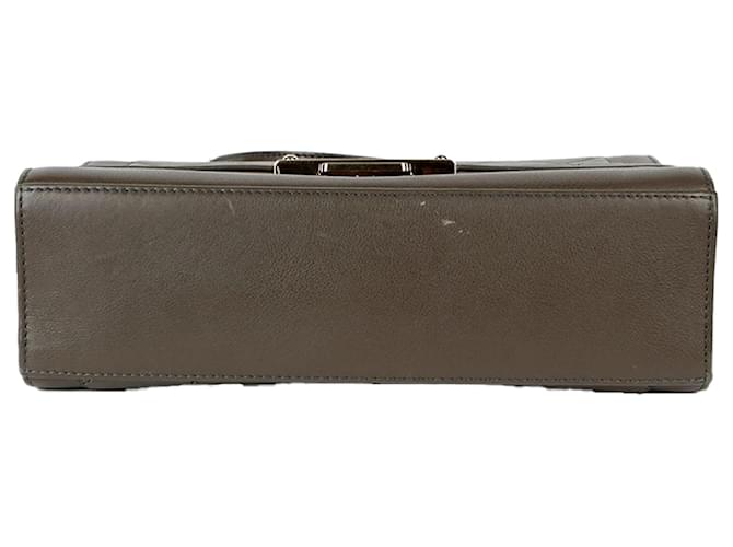 Chanel Borsa Tote a Spalla Label Click Medium Grigio - vista 8