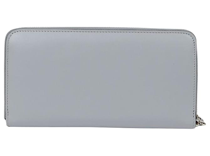 Fendi Portafoglio Lungo Blu - vista 4