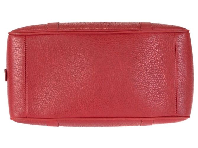 Gucci Vintage Leather Interlocking Handtasche Rot - Ansicht 10