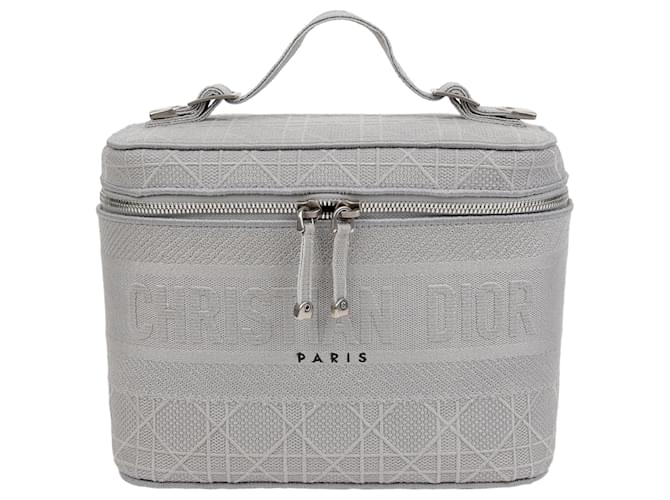 Dior Borsa Tote Vanity da Viaggio Grigio - vista 2