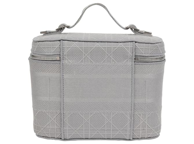 Dior Borsa Tote Vanity da Viaggio Grigio - vista 3
