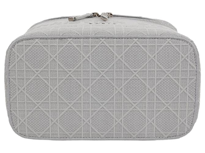 Dior Borsa Tote Vanity da Viaggio Grigio - vista 5