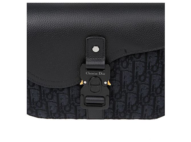 Dior Borsa a tracolla Saddle Small Flap Nero - vista 3