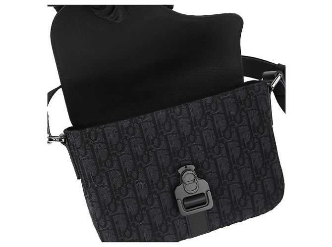 Dior Borsa a tracolla Saddle Small Flap Nero - vista 8