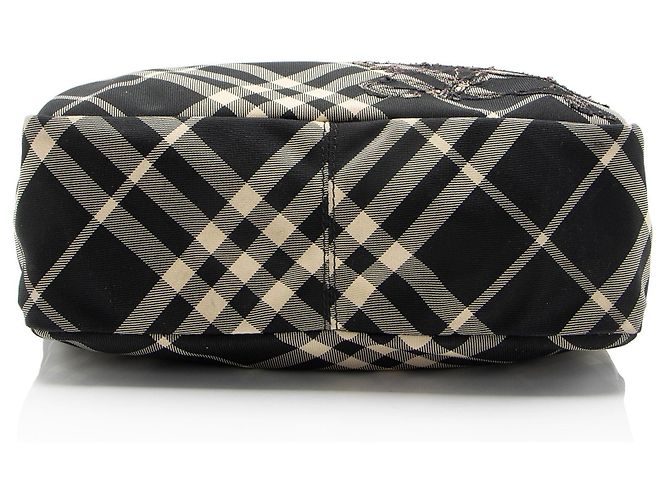Borsa a tracolla Burberry Essential Check Marrone Beige - vista 4