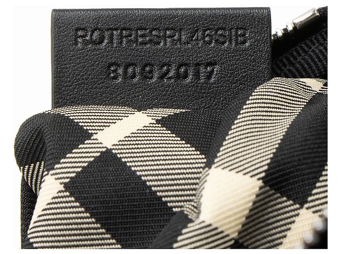 Borsa a tracolla Burberry Essential Check Marrone Beige - vista 6