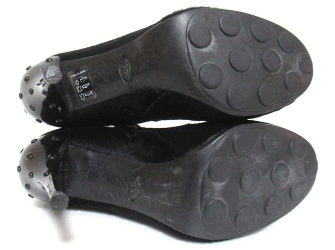 Botín de pelo de becerro Tod's Negro - vista 6