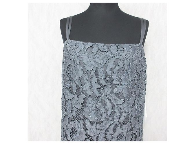 Autre Marque Cord Rebroderie Spitzenkleid GRACE CONTINENTAL Braun - Ansicht 2