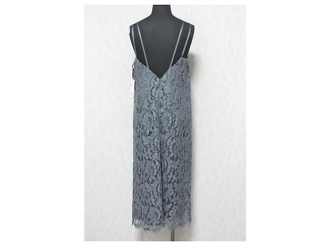Autre Marque Cord Rebroderie Spitzenkleid GRACE CONTINENTAL Braun - Ansicht 3