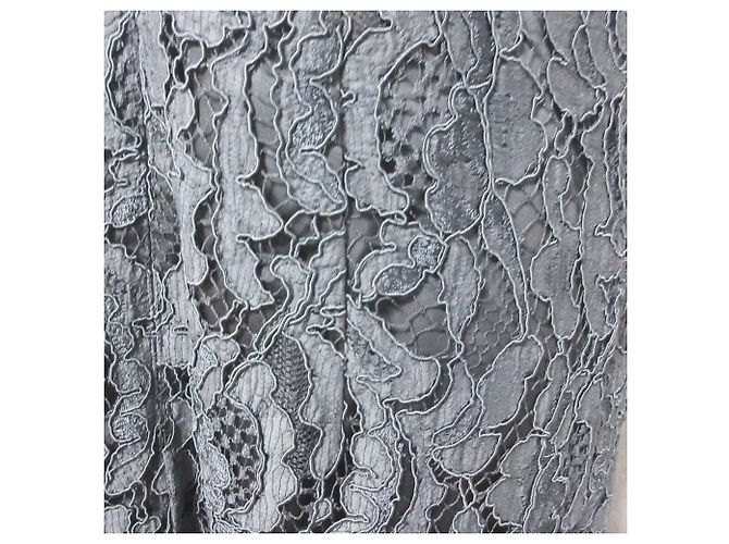 Autre Marque Cord Rebroderie Spitzenkleid GRACE CONTINENTAL Braun - Ansicht 4